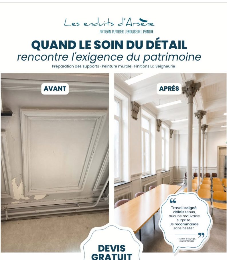 Publication patrimoine des Enduits d'Arsène